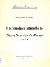 O Surpreendente testemunho do Doctor Francisco de Monçon